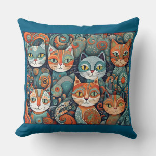 coussin de chats apaisants