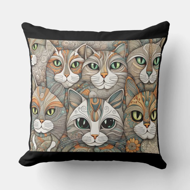 coussin de chats apaisants (Recto)