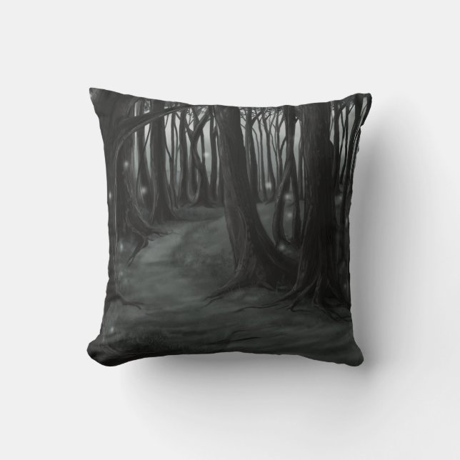 Coussin de chemin sombre (Recto)