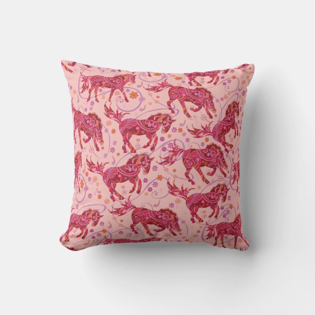 Coussin de cheval, avec des vibrations de sol clai (Recto)