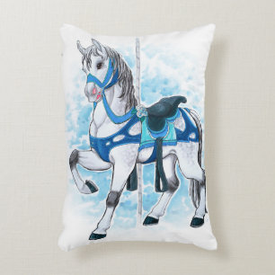 Coussin de Cheval Carrousel gris