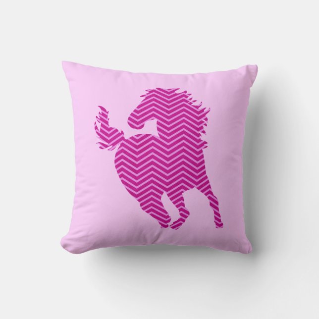 Coussin de Cheval Rose (Recto)