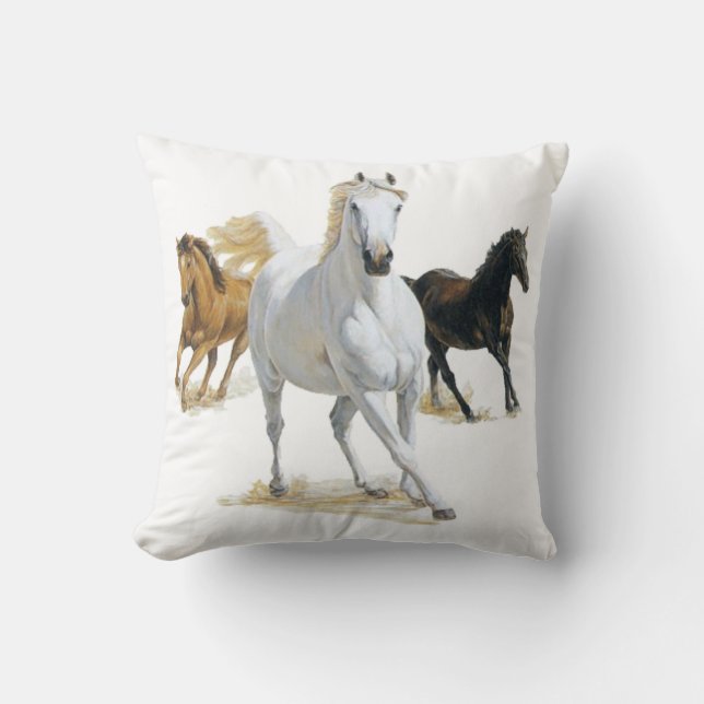 Coussin de chevaux (Recto)