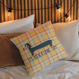 Coussin de chiens de longue journée Dachshund