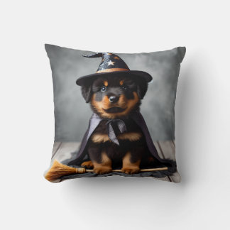 coussin de chiot noir