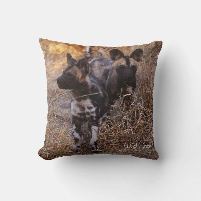 Coussin de chiots de chien sauvage (Recto)