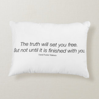 Coussin de citation de David Foster Wallace !