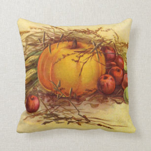 Coussin de citrouille de thanksgiving et d'accent