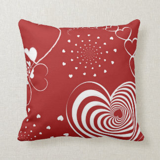 Coussin de coeurs de la Saint-Valentin