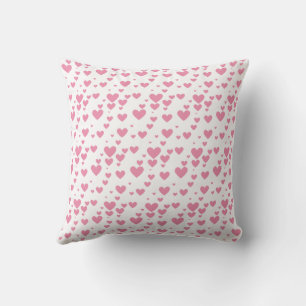 coussin de coeurs roses mignons