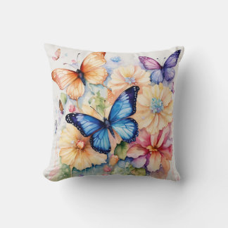 Coussin de comptoir avec un design exquis papillon