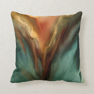 Coussin de concepteur d'art de profondeurs