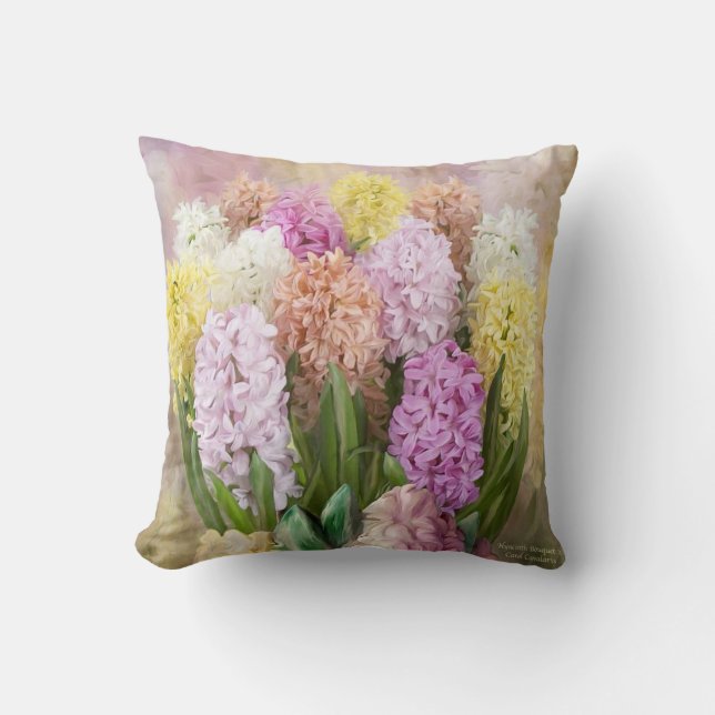 Coussin de concepteur d'art du bouquet 2 de (Recto)