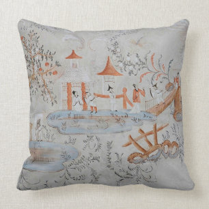 Coussin de concepteur de Chinoiserie