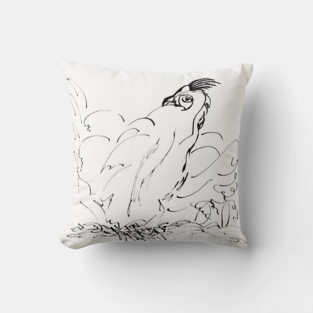 Coussin de concepteur de coq de pays par (Recto)