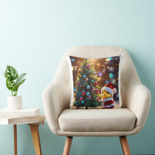 coussin de conception d'arbre de noël
