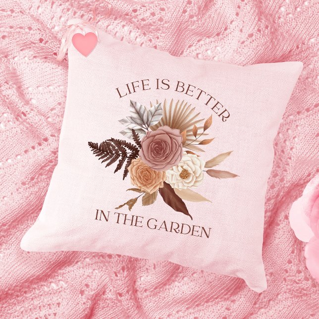Coussin de conception de fleurs personnalisable (Other Design this Product)