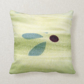 Coussin de conception de toile de jute