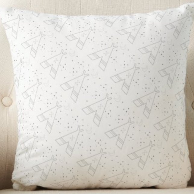 Coussin de conception Motif de Tepee Tribal (Créateur téléchargé)