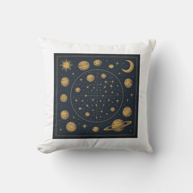 Coussin de constellation Galaxy (Recto)