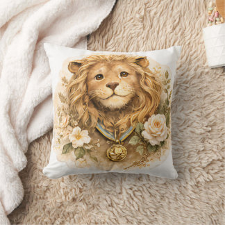 Coussin de conte de fée Lion d'Or