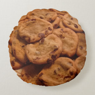 Coussin de cookies à puces de chocolat