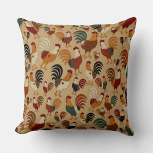 Coussin de coq de charme de pays
