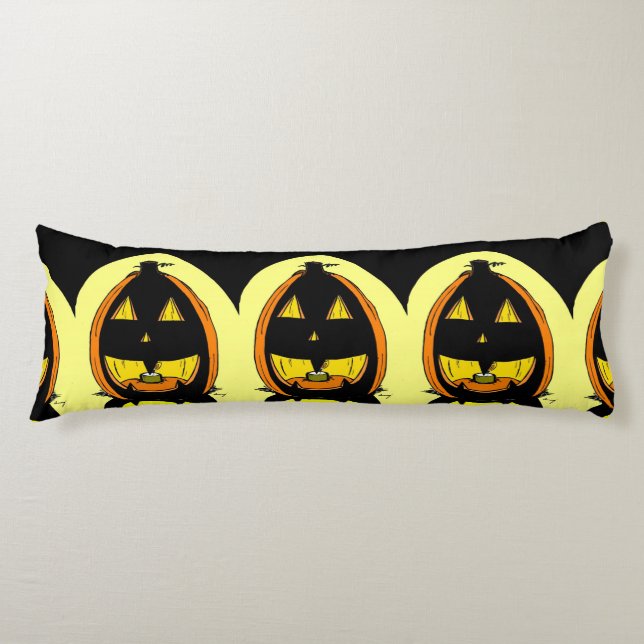 Coussin de corps de lanterne d'o de Jack (Devant)