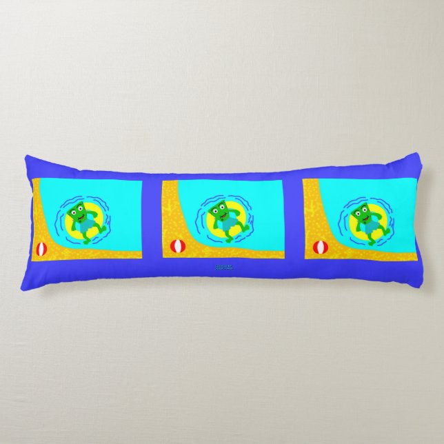 Coussin de corps d'été de FrankenCheese (Devant)
