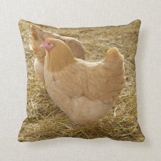 Coussin de couleur chamois d'Orpington