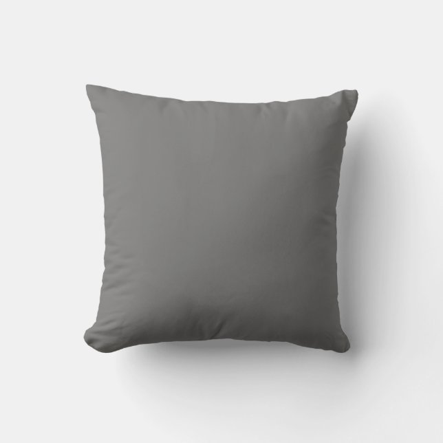 Coussin de couleur gris (Recto)