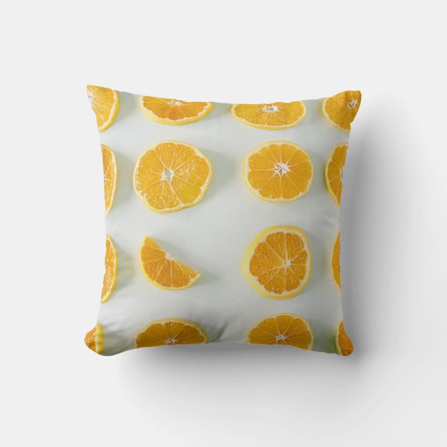 Coussin de couleur orange (Recto)