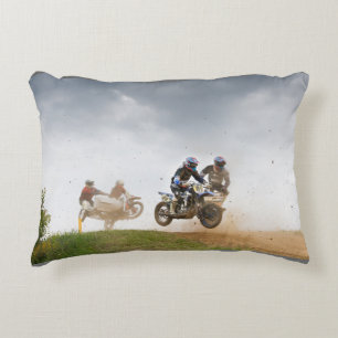 coussin de course de motocross avec le nom de l'en