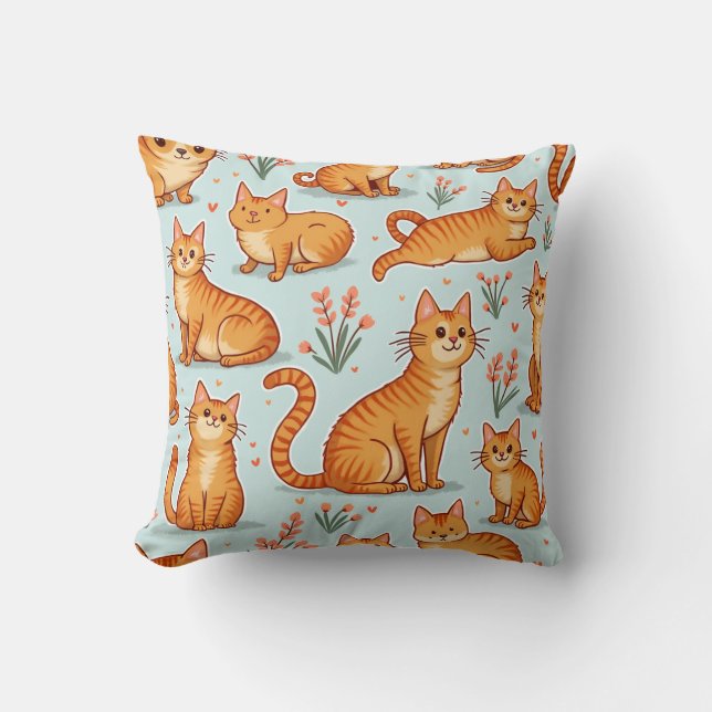 coussin de coussin chat (Recto)