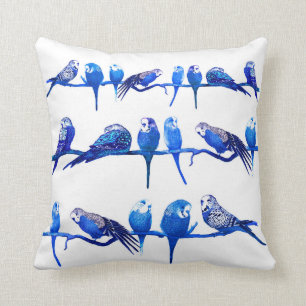 Coussin de coussin de perroquet d'oiseau de