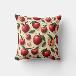 coussin de coussin de pomme