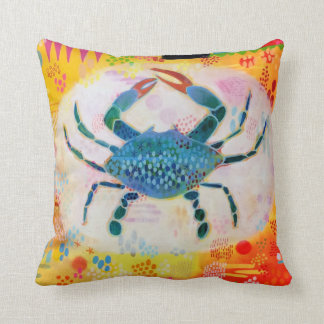 Coussin de crabe bleu