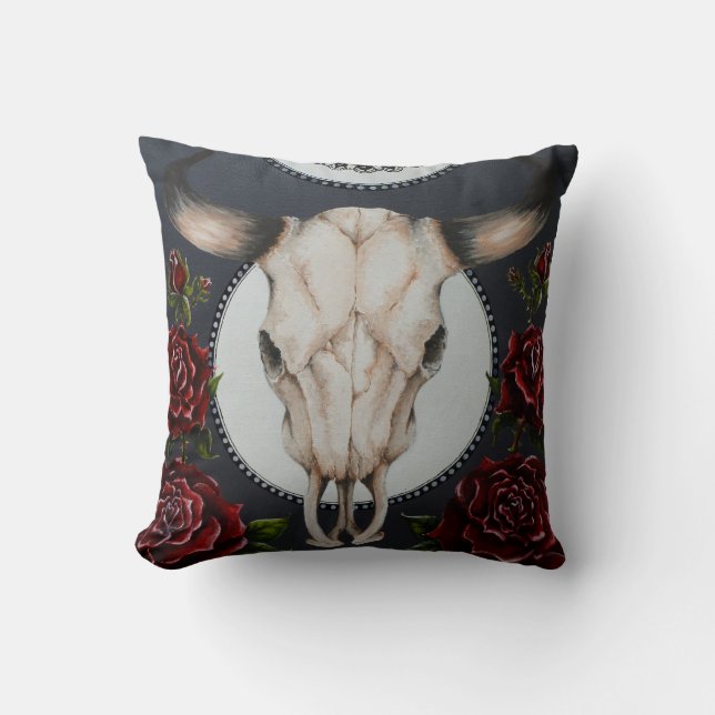 Coussin de crâne de boeuf (Recto)
