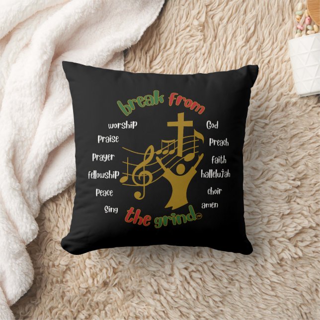 Coussin de culte de l'église de Noël (Couverture)