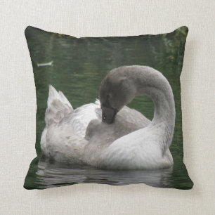 Coussin de cygne endormi