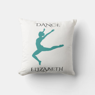 Coussin de danse avec nom personnalisé.