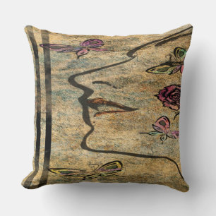 Coussin de déco vintage