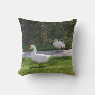 Coussin de décoration avec canards