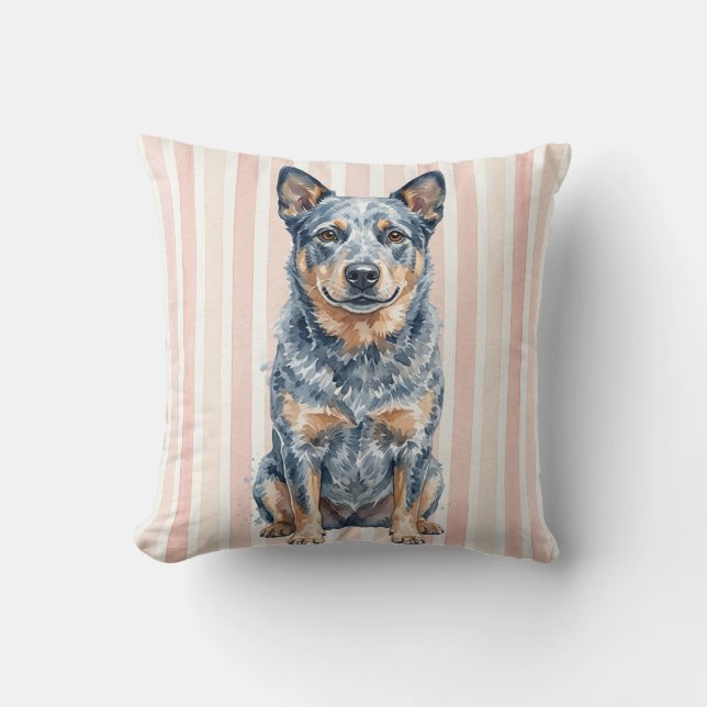 Coussin de décoration Chien Bouvier Australien Déc (Recto)