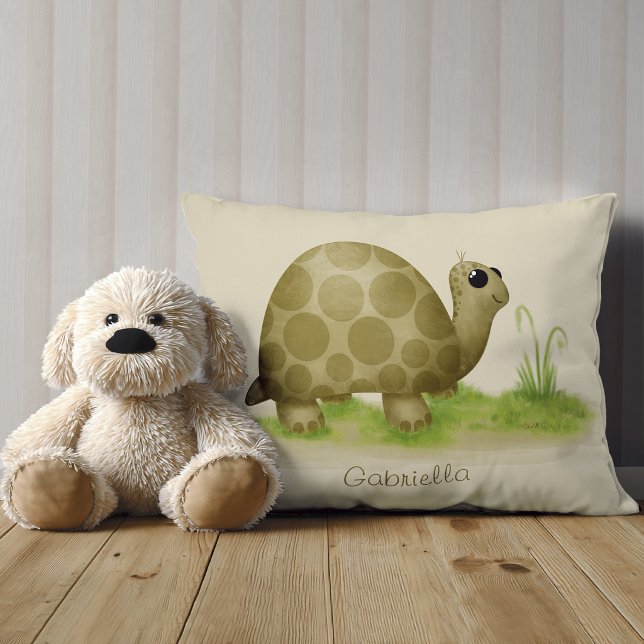 Coussin de décoration Tortue mignonne (Créateur téléchargé)