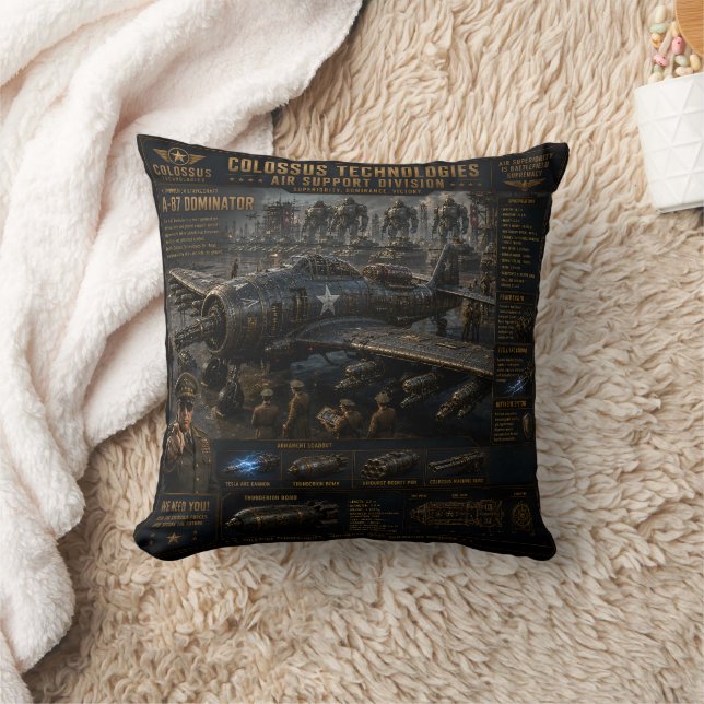 coussin de défense mondial A-87 dominateur/colosse (Couverture)