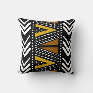 Coussin de design africain de Bogolan