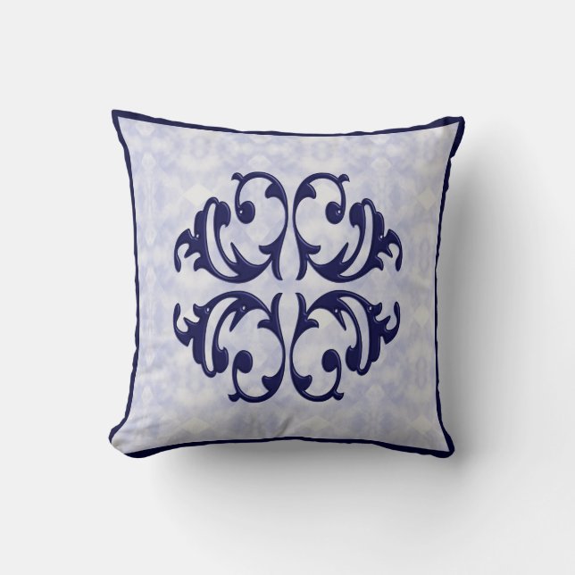 Coussin de design d'accents de Villa Floury (Recto)
