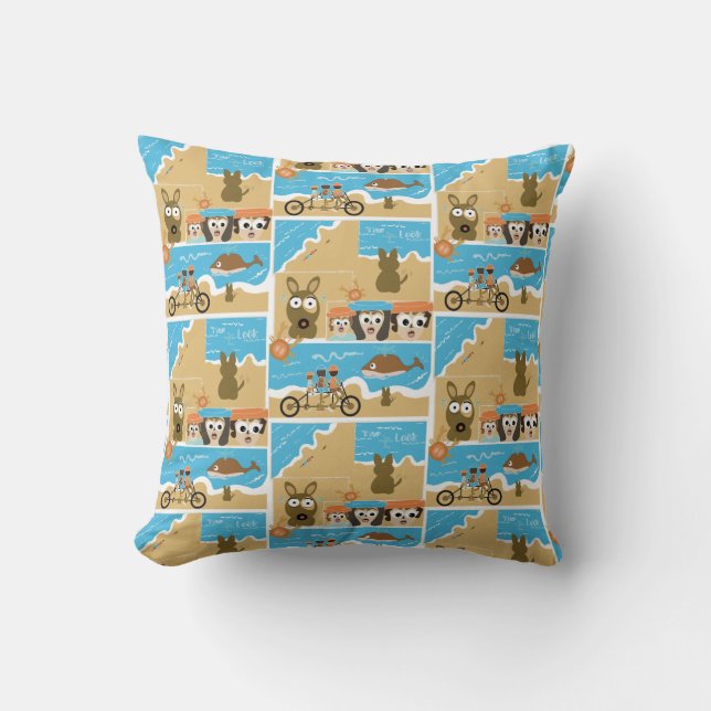 coussin de dessin animé mignon (Recto)