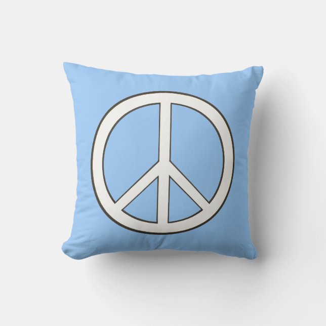Coussin de dessin de la ligne de la paix (Recto)
